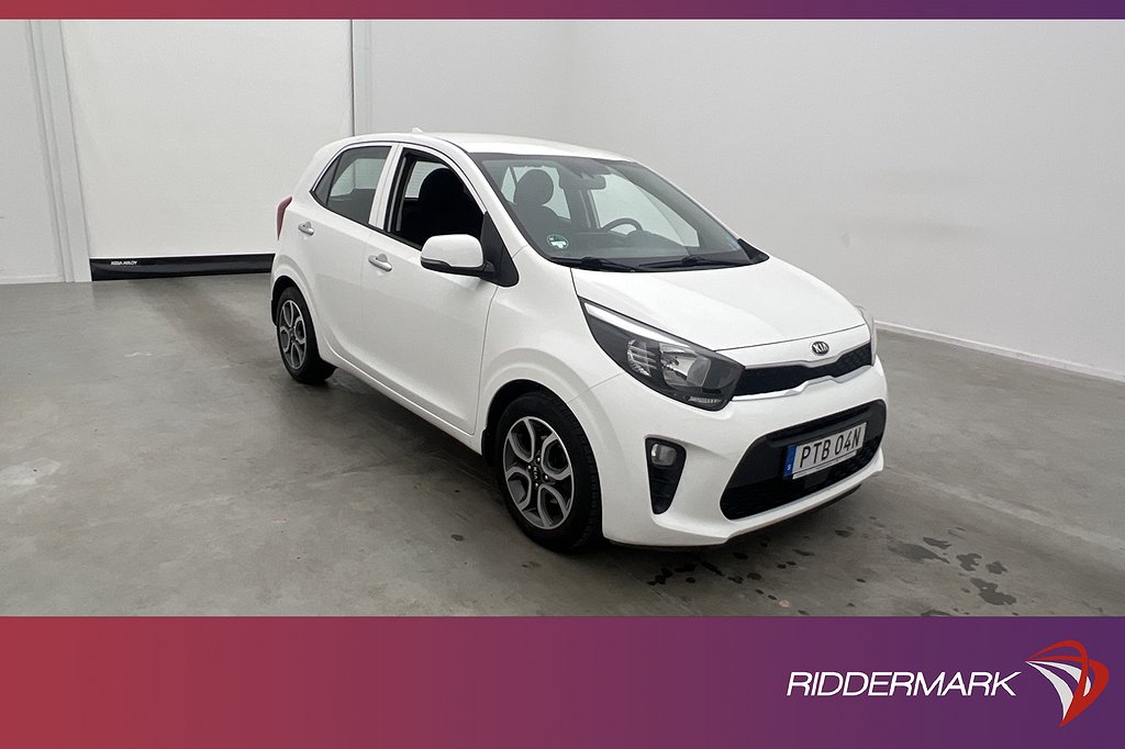 Kia Picanto 1.0 MPI 67hk Advance Kamera Sensorer Rattvärme