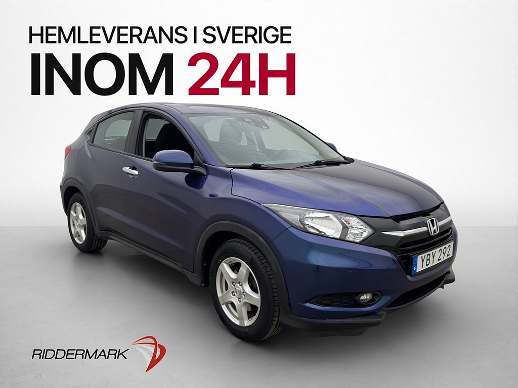 Honda HR-V 120hk M/K-Värmare AC P-Sensorer Navi Bluetooth