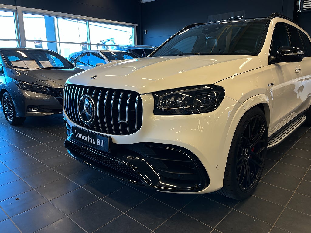 Mercedes-Benz GLS AMG 63 4MATIC+, parkeringsvärmare,  24" hjul,  MOMS