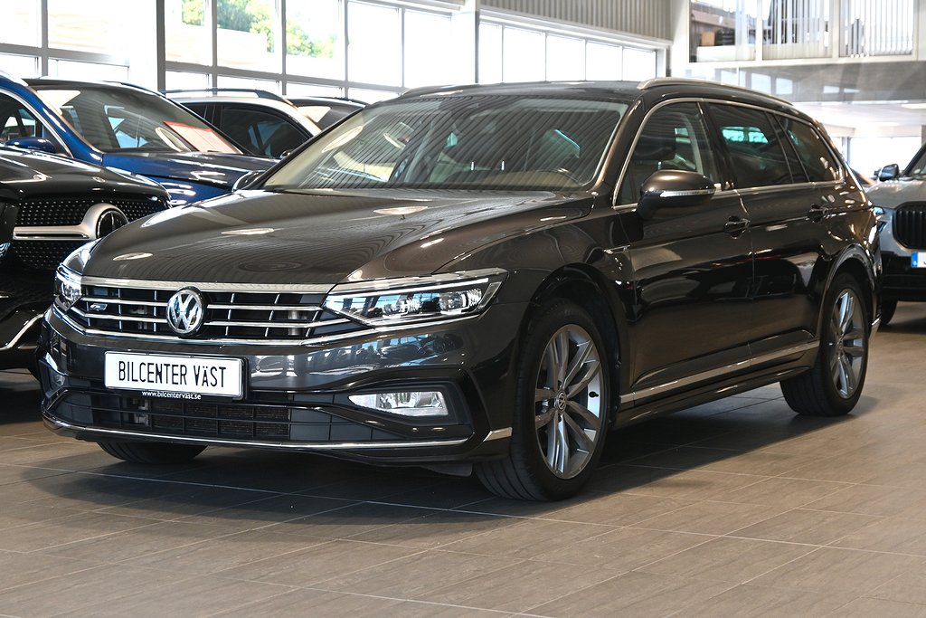 Volkswagen Passat Sportscombi 2.0 TDI 4M R-Line Läder Drag Värmare