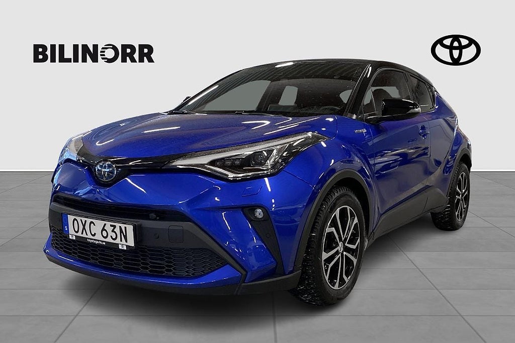 Toyota C-HR Hybrid 1,8 X-Edition JBL Teknikpaket Bi-Tone Motorvärmare Dragkr