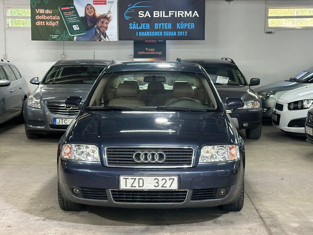 Audi A6 Sedan 2.4 V6 Automat 170 hk Välskött Dragkrok