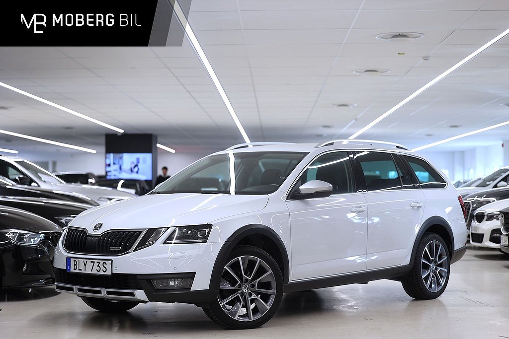 Skoda Octavia Scout 2.0 TDI 184hk 4X4 Premium Canton Drag Cockpit