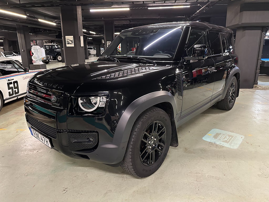 Land Rover Defender 110 D240, Värmare, Panorama, Drag,6 sits