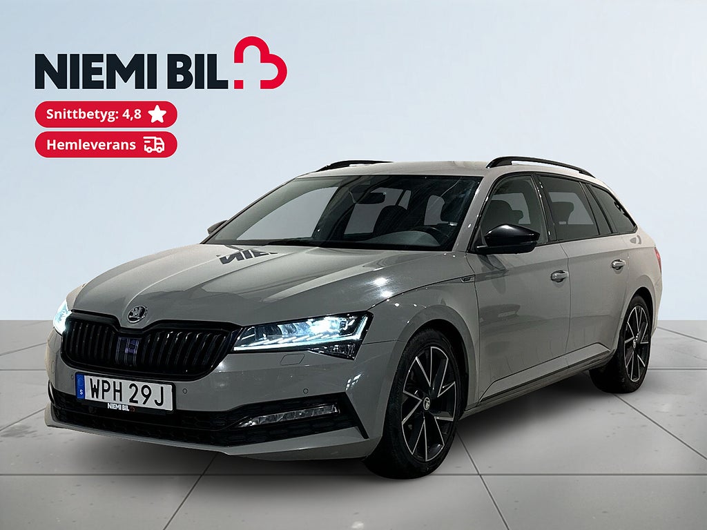Skoda Superb Kombi 2.0 TDI 4x4 Sportline Drag Dvärm 360° Kamera SoV