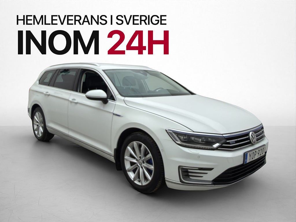 Volkswagen Passat GTE 218hk Cockpit Värmare Dragkrok Kamera