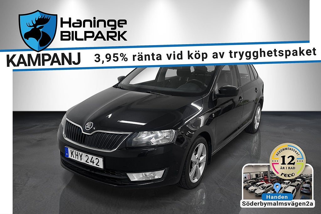 Skoda Rapid SpaceBack 1,2 TSI 105HK Plus /SUPERDEAL fr 3,95%