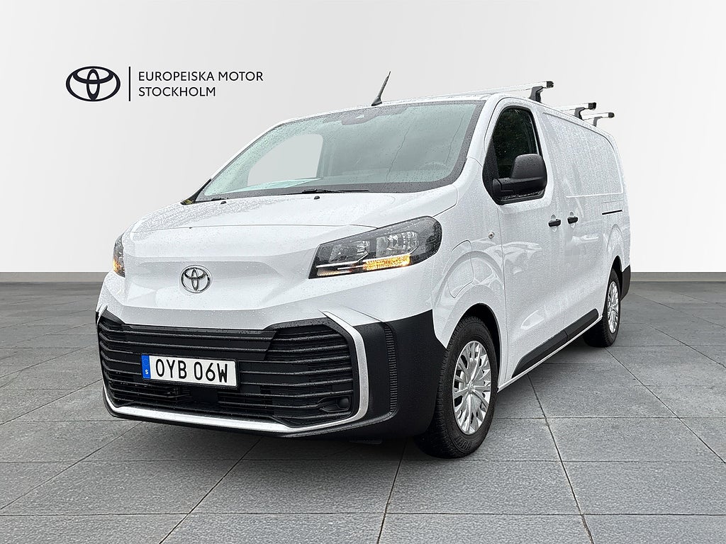 Toyota ProAce ELECTRIC LONG 75 KWH COMFORT 2 DÖRRAR / V-hjul