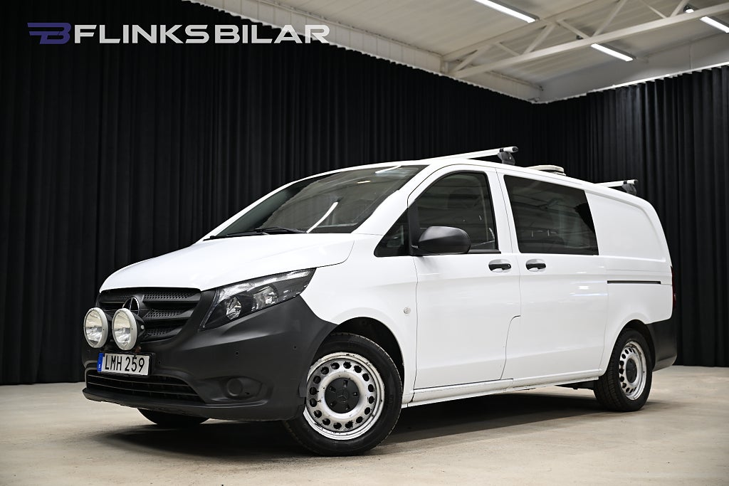 Mercedes-Benz Vito Mixto 4MATIC Automat|Dubbelhytt|Dubbeldörr|Inredd|SeUtr
