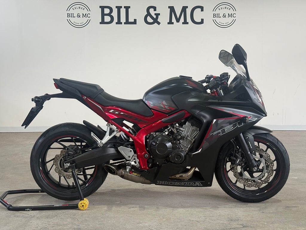 Honda Powersports cbr650f A2 Akrapovic Helsystem 0kr insats räntekampanj 