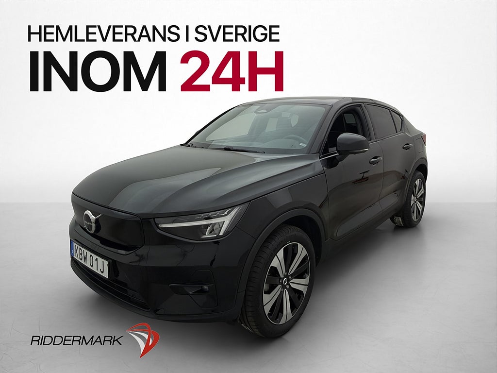 Volvo C40 Recharge 231hk Ultimate Pano Värmare H/K Drag 360°