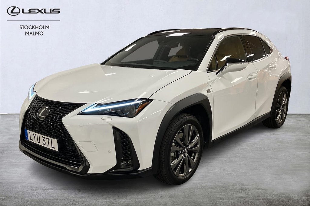 Lexus UX 250h F-Sport Design BSM PCS Key Less Förvärmning/Kylning