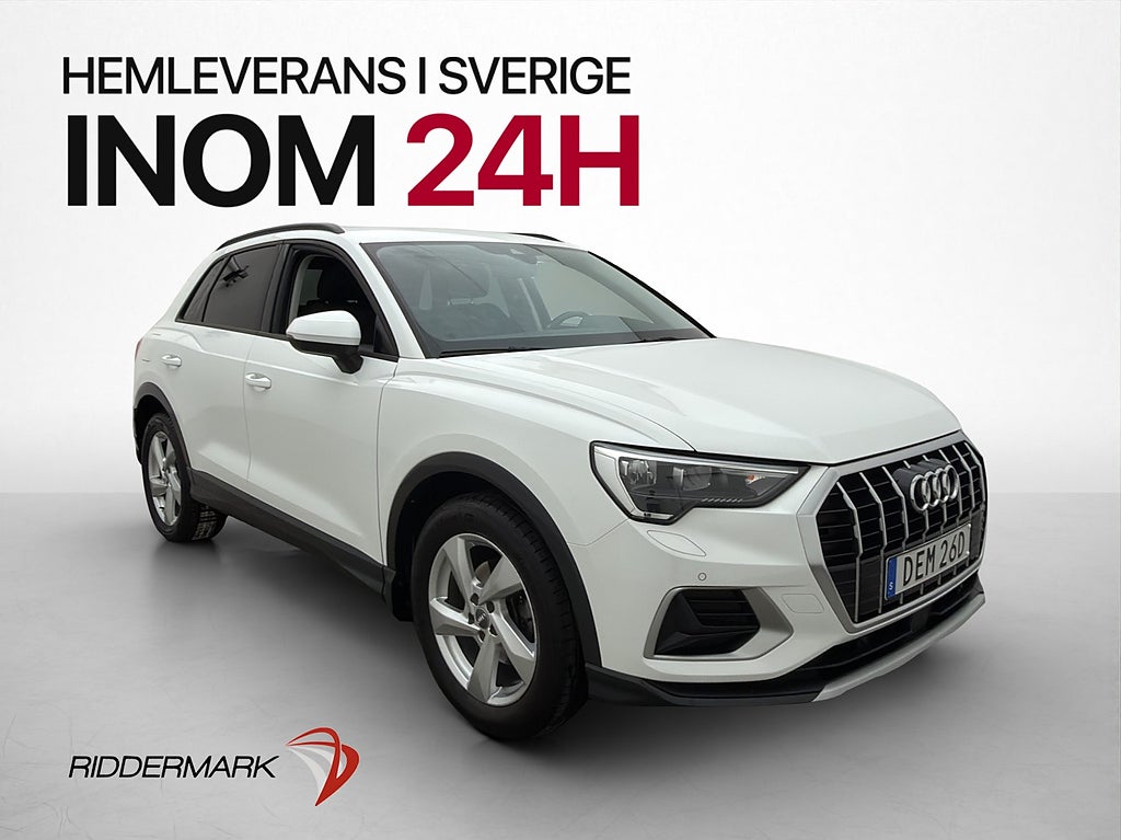 Audi Q3 35 TFSI A-Carplay Adaptiv Farthållare Nyservad