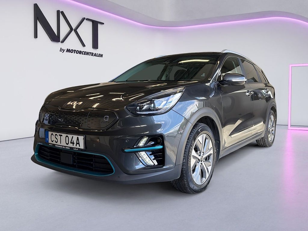 Kia E-Niro 45,5 mil WLTP/Skinn/Nav/V-hjul