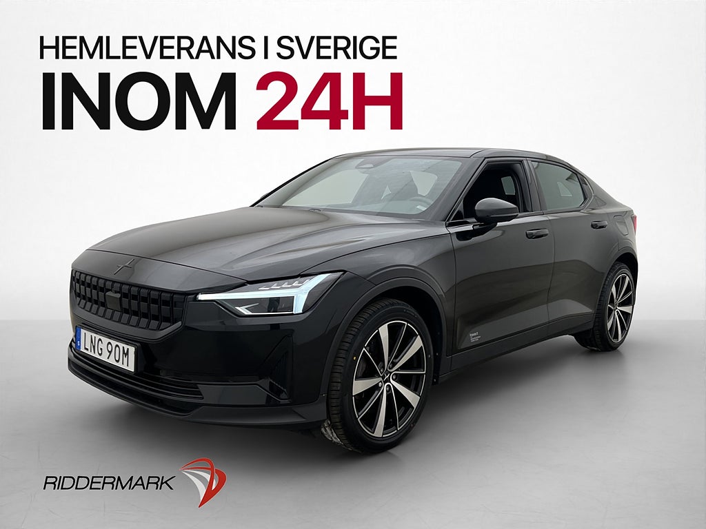 Polestar 2 Long Range Single Motor Dragkrok Kamera CarPlay