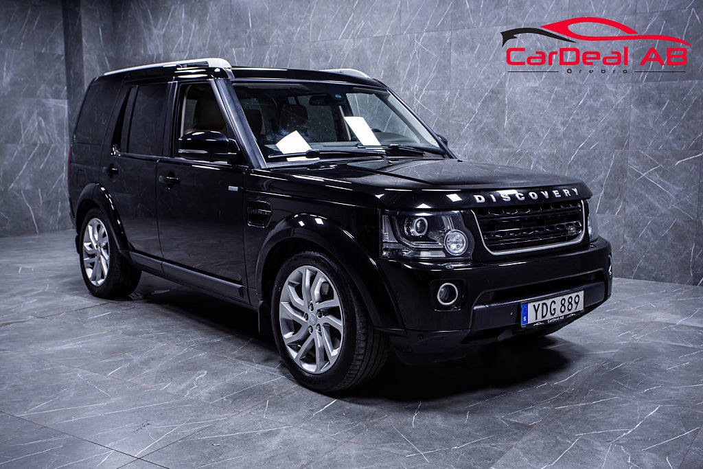 Land Rover Discovery 3.0 SDV6 4WD 7-Sits Pano Värmare Meridian Kamera Drag 