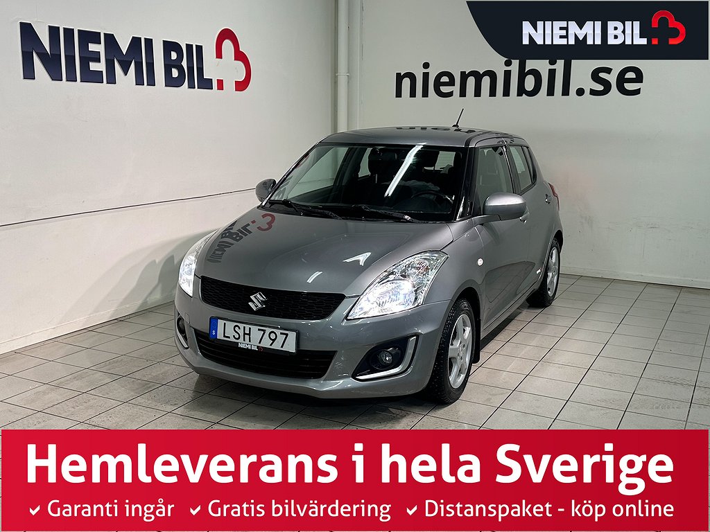 Suzuki Swift 5-dörrar 1.2 Aut Kamkedja Farthållare S/V-hjul