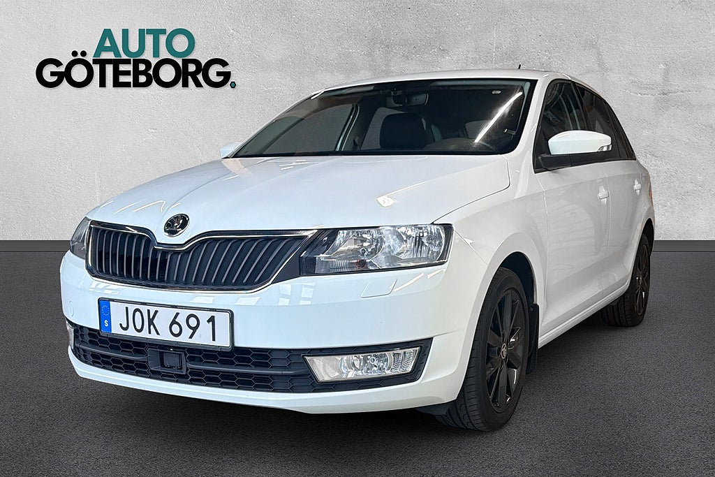 Skoda Rapid Spaceback 1.2 TSI 1-Ägare Välservad Spaceback Blackline