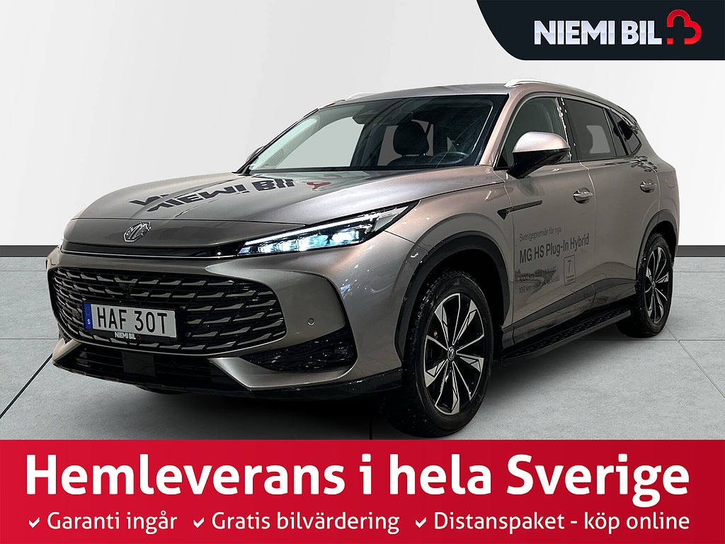 MG HS PHEV Luxury 7års-Garanti Skinn 360° Lagerbil Mg-Pilot