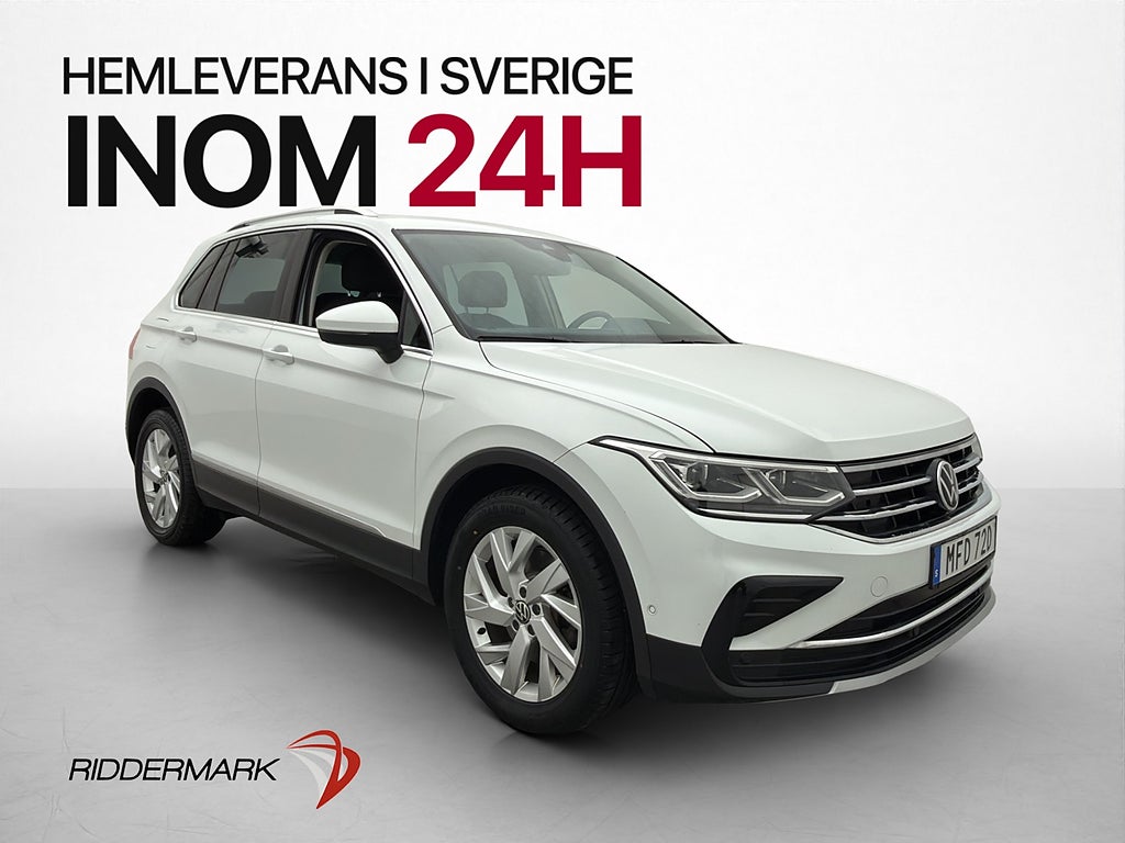 Volkswagen Tiguan eHybrid 245hk Elegance Cockpit Kamera Drag
