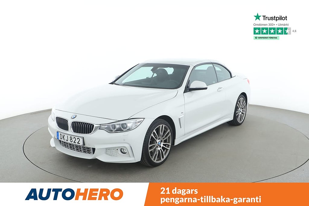 BMW 435 i xDrive Convertible M Sport / Backkamera, Drag, GPS