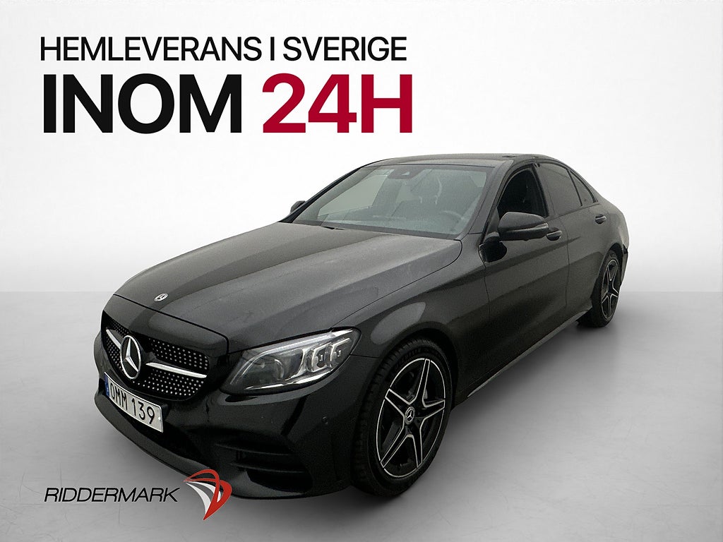 Mercedes-Benz C 220 d 4M AMG Burmester 360° Skinn ISOFIX