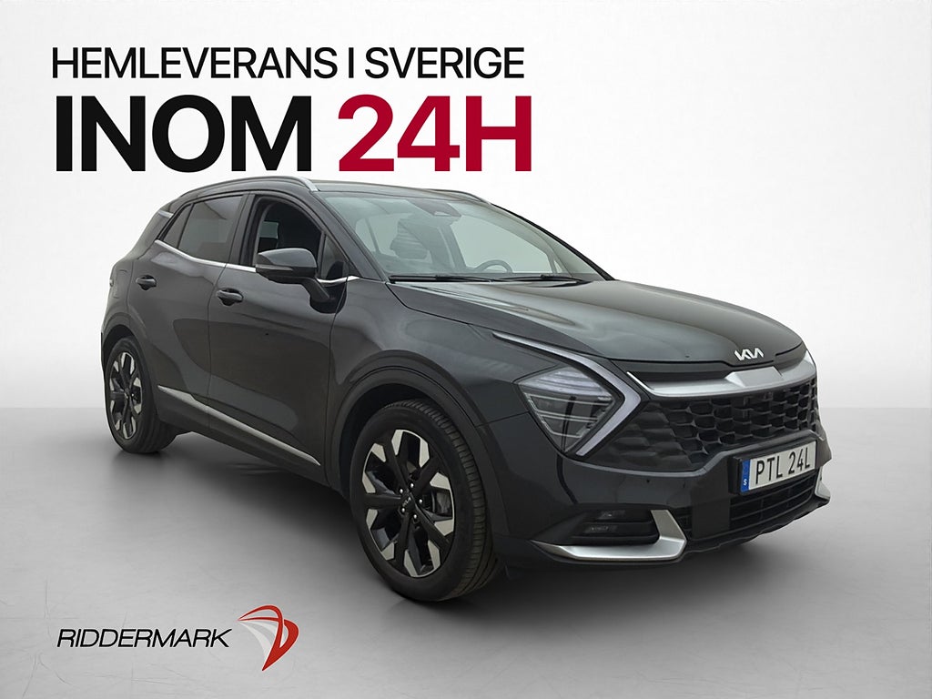Kia Sportage PHEV AWD Action Dragkrok 360° CarPlay Halvskinn