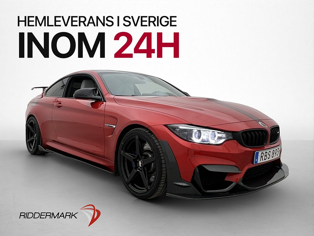 BMW M4 Coupé 431hk HUD Navi Shadow Comfort Läder