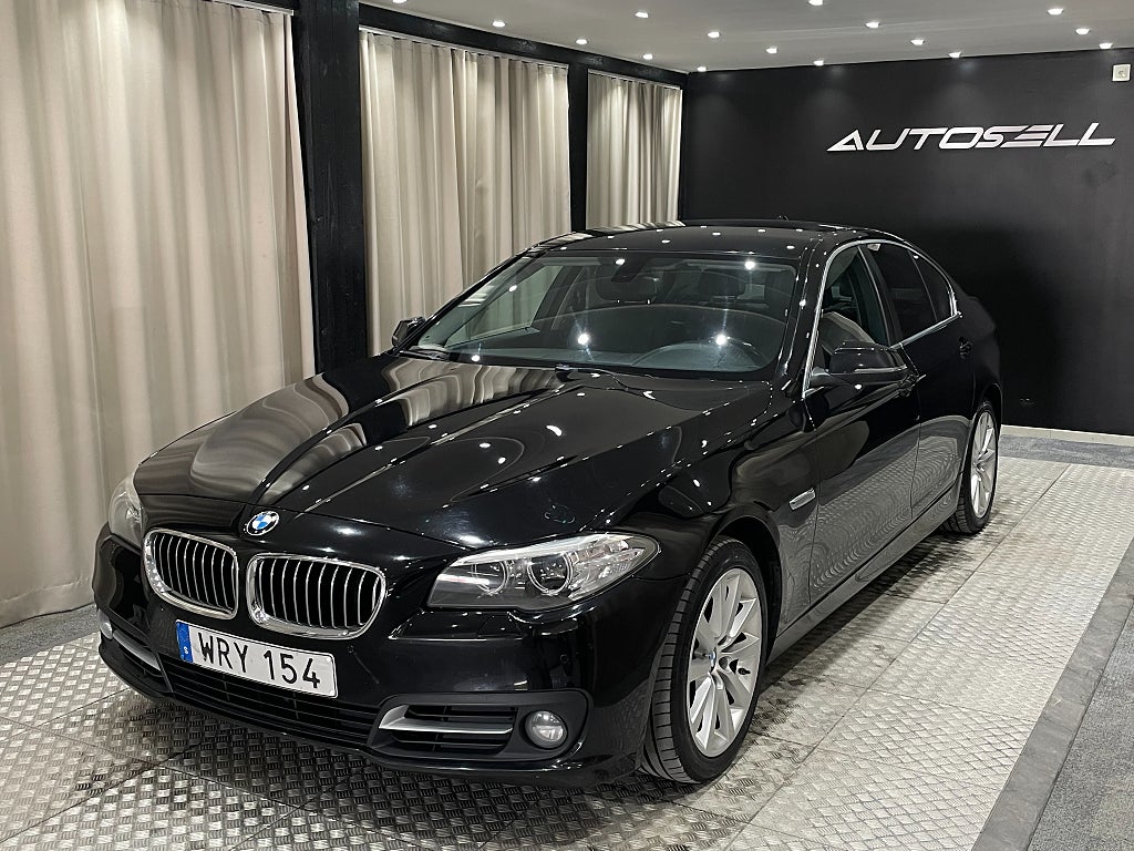 BMW 520d Sedan Steptronic Euro 6 Helskinn Keyless 