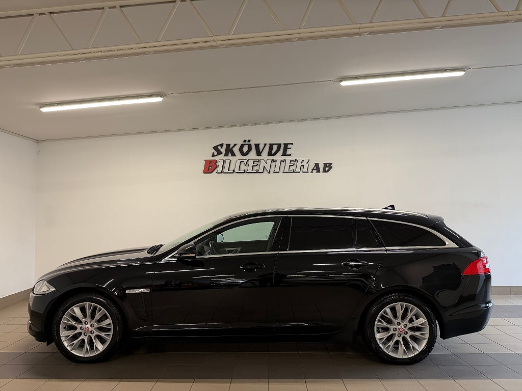 Jaguar XF Sportbrake 2.2 TDi4 Fullservad/Nyservad/Skinn/Dragkrok