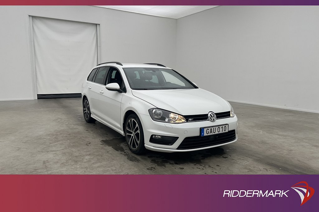 Volkswagen Golf Sportscombi 150hk R-Line Kamera CarPlay Drag