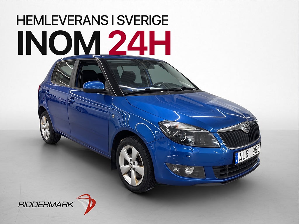 Skoda Fabia 1.2 TSI  Ambiente M/K-Värm P-sensorer  0.53 mil