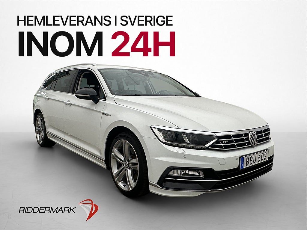 Volkswagen Passat 4M R-Line Cockpit H/K D-Värm Kamera Skinn