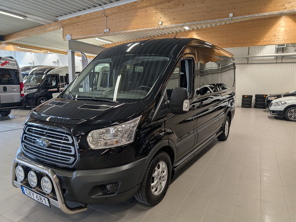 Ford transit 350 Crew Van 2.0 TDCi Aut/5-sits/MC-buss