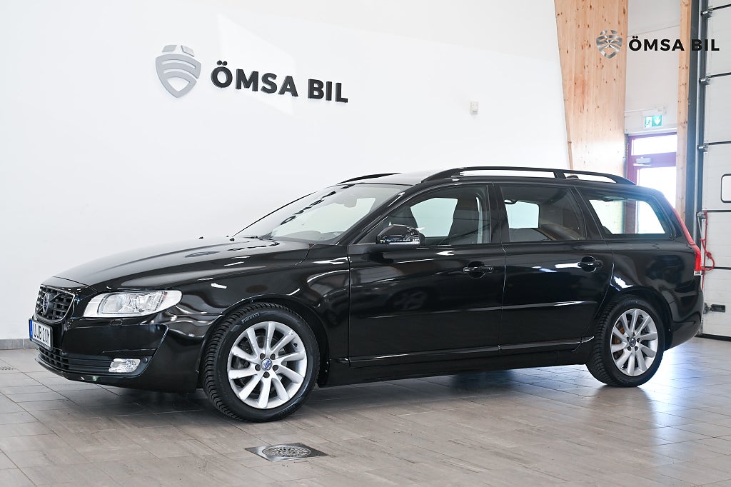 Volvo V70 D4 Black Edition Taklucka Dragkrok Navi 181hk