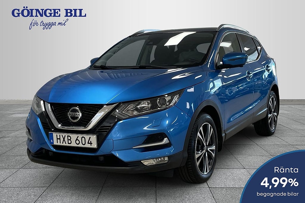 Nissan Qashqai 1,5 dci 115hk / Panorama Tak/ Navigation/ 360 Kam...