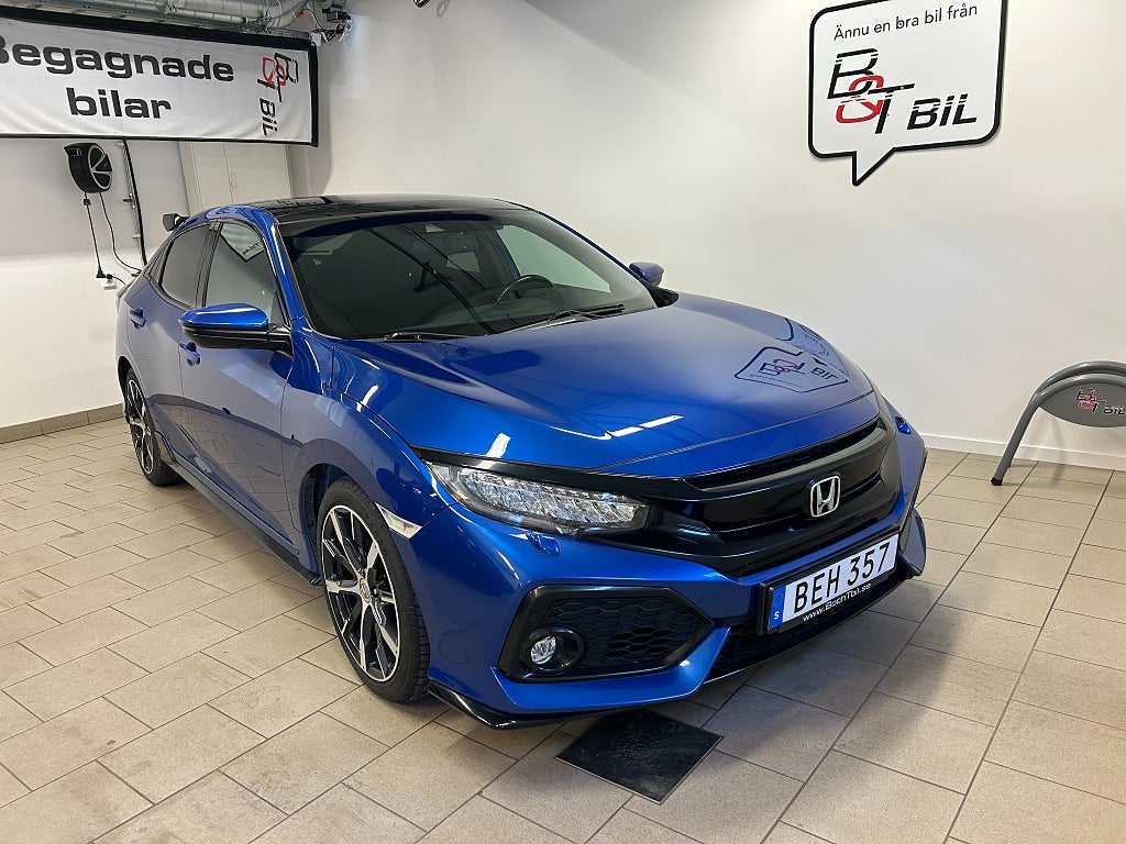 Honda Civic 5-dörrar 1.5 i-VTEC Turbo CVT Euro 6