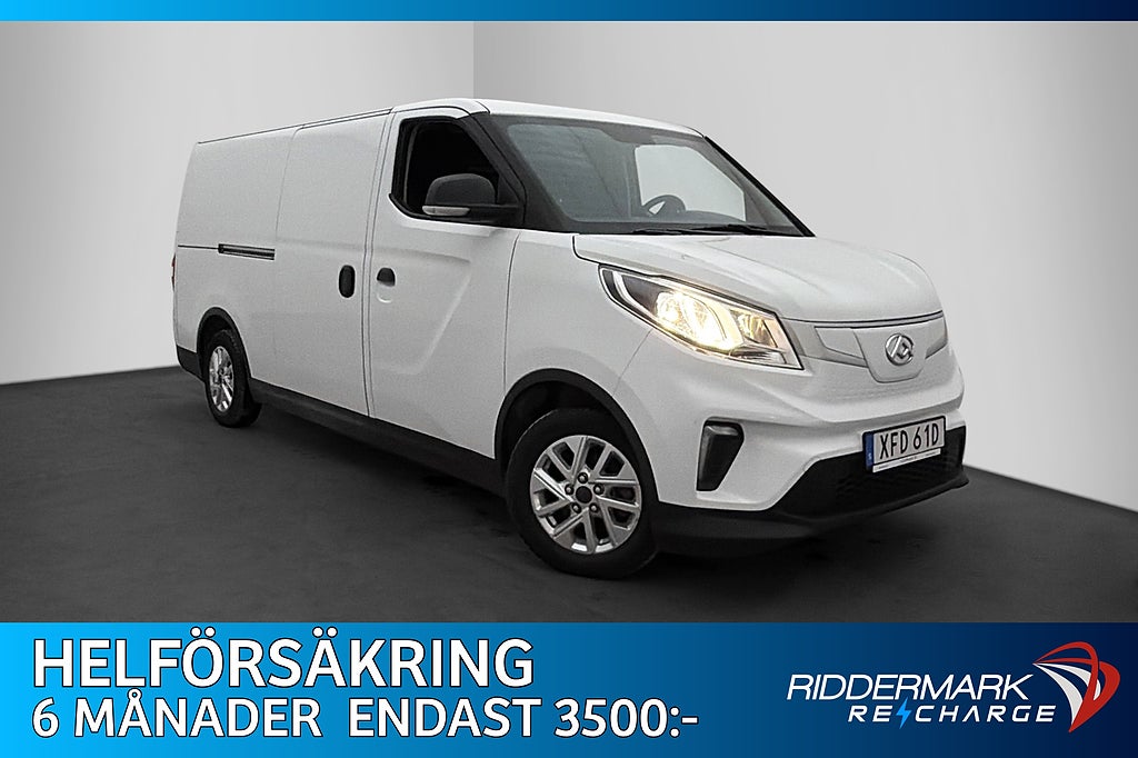 Maxus e-Deliver 3 50.2 kWh 120hk B-Kamera CARPLAY Moms