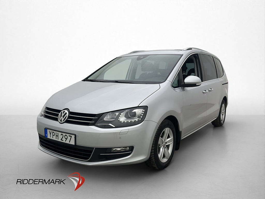 Volkswagen Sharan 2.0 TDI 4M Kamera 7-Sits Dragkrok Värmare