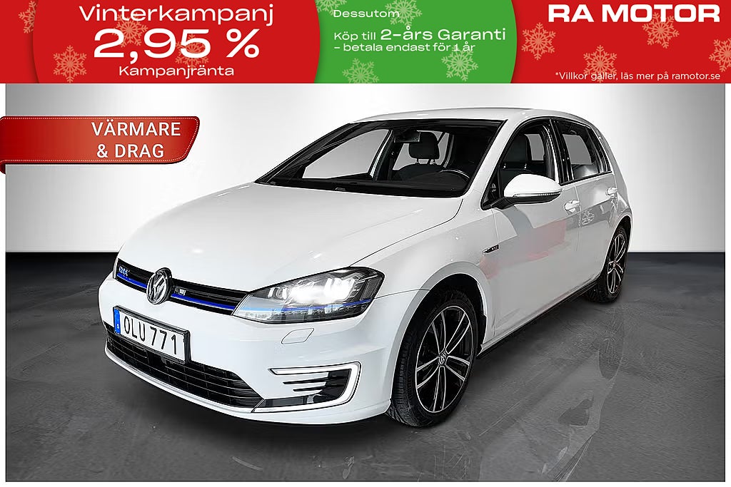 Volkswagen Golf GTE 1.4 TSI Plug-in | KAMERA | DRAG | VÄRMARE
