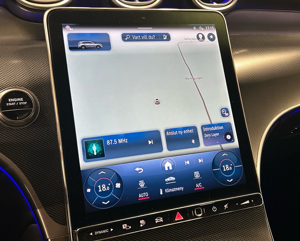 Mercedes-Benz GLC 300 de 4MATIC Värmare Elstolar Advanced Plus - bild 8