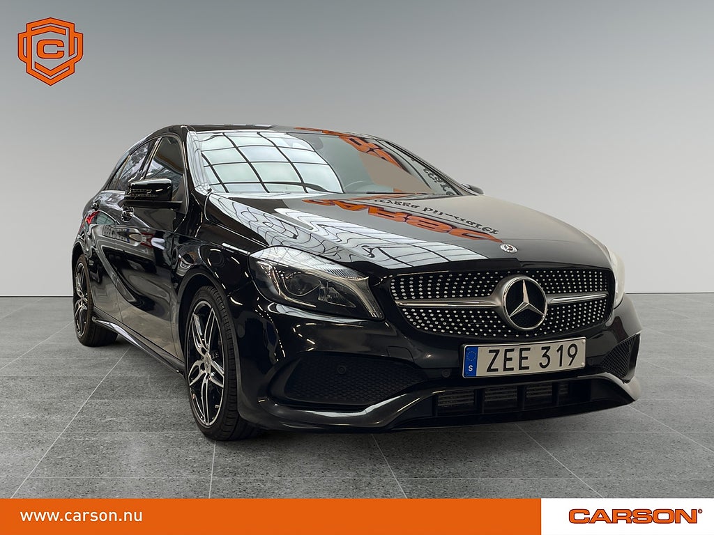 Mercedes-Benz A 4,99% 200 Aut 156HK Style Backkamera Läder