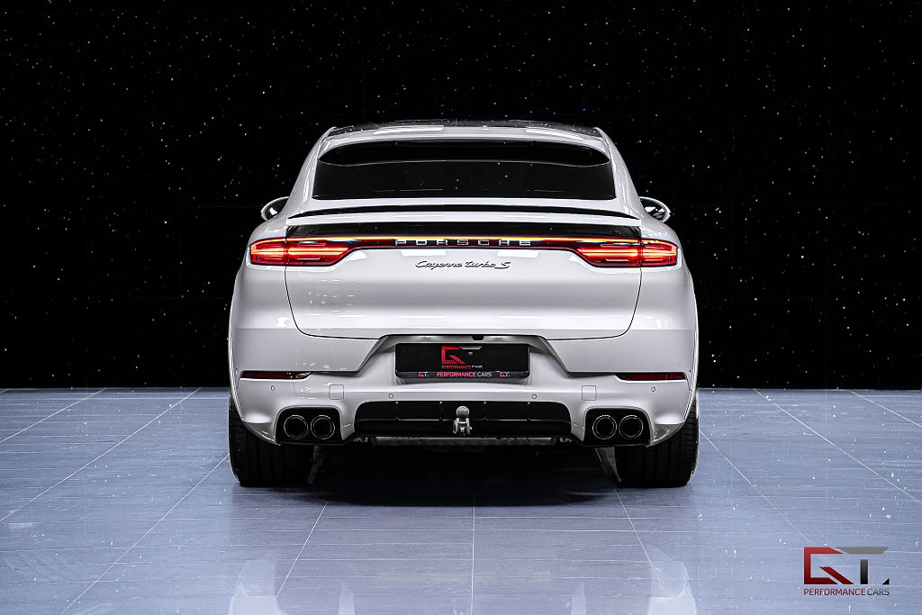 Porsche Cayenne Turbo S Coupé Turbo S E-Hyb MOMS SpDesign Keramiska Pano