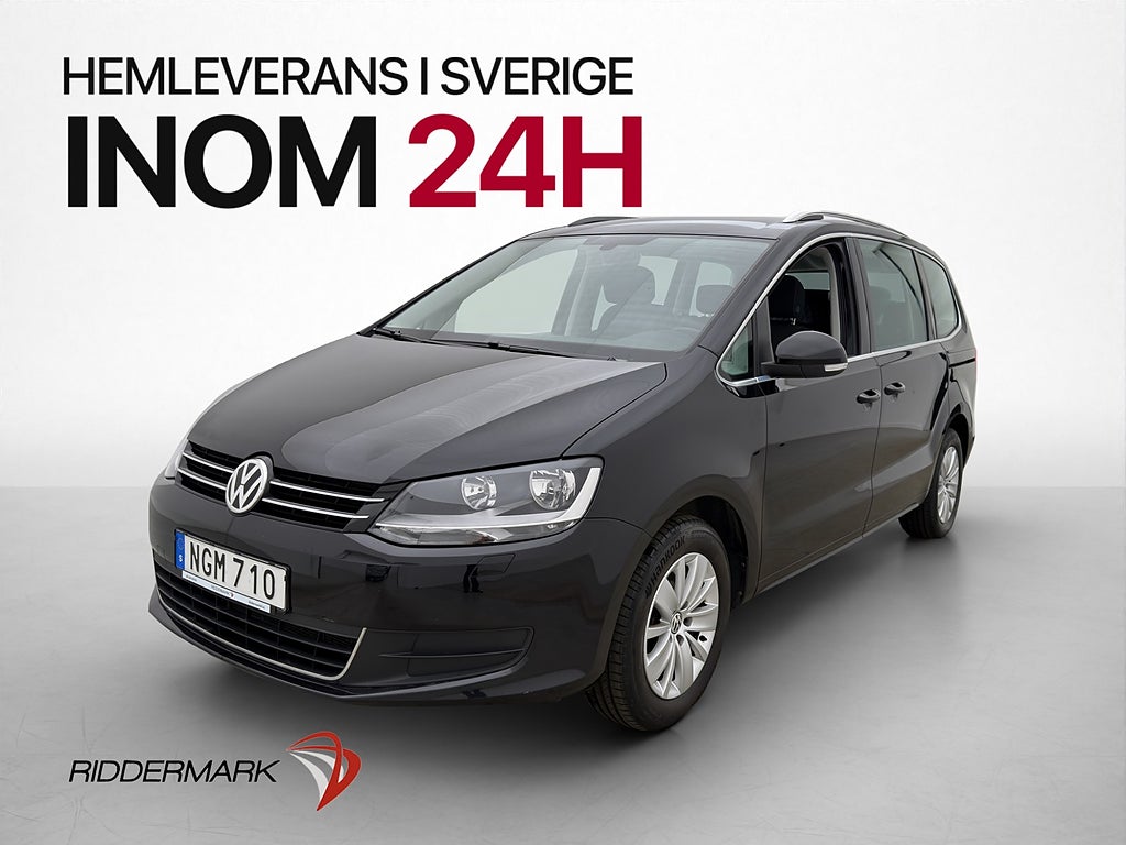 Volkswagen Sharan 7-Sits 1.4 TSI 150hk Kamera Drag 1-Ägare