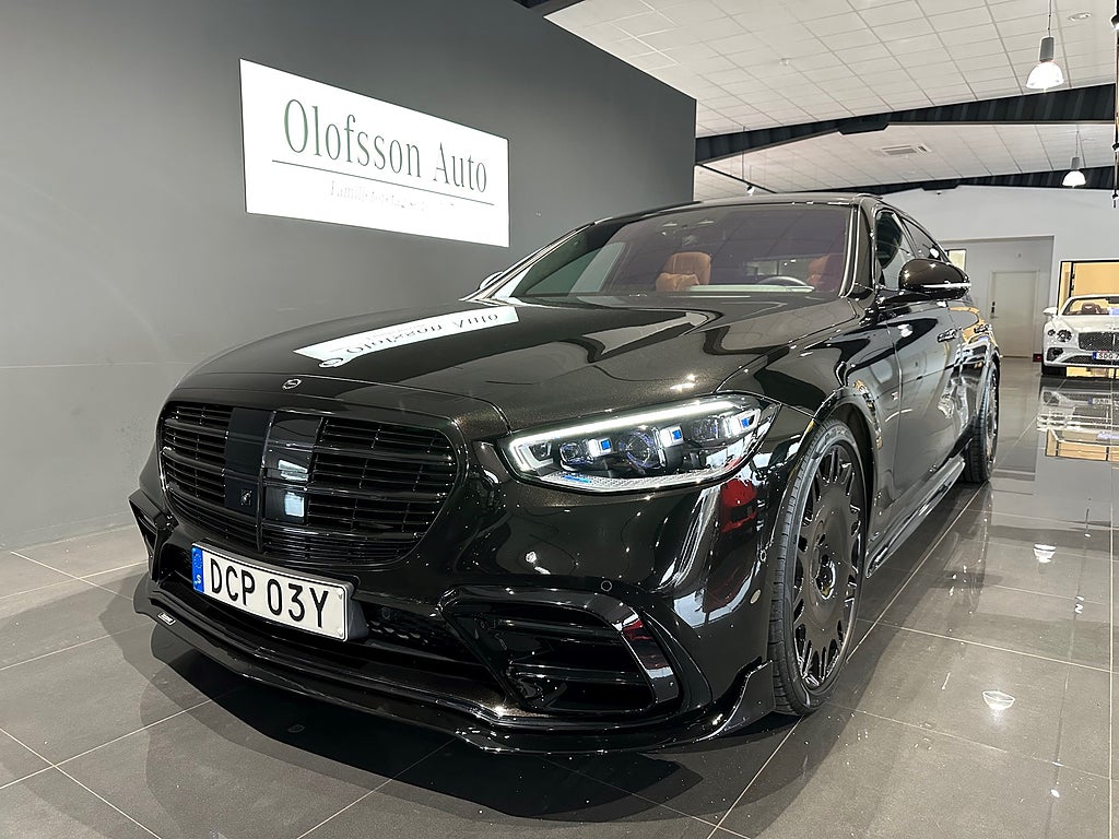 Mercedes-Benz S 400 d 4Matic L BRABUS D40 Burmester 4D 370 hk - bild 20