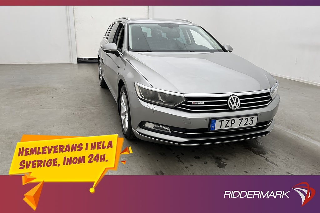 Volkswagen Passat SC 2.0 TDI 4M GT Värm Drag Kamera Rattvärm