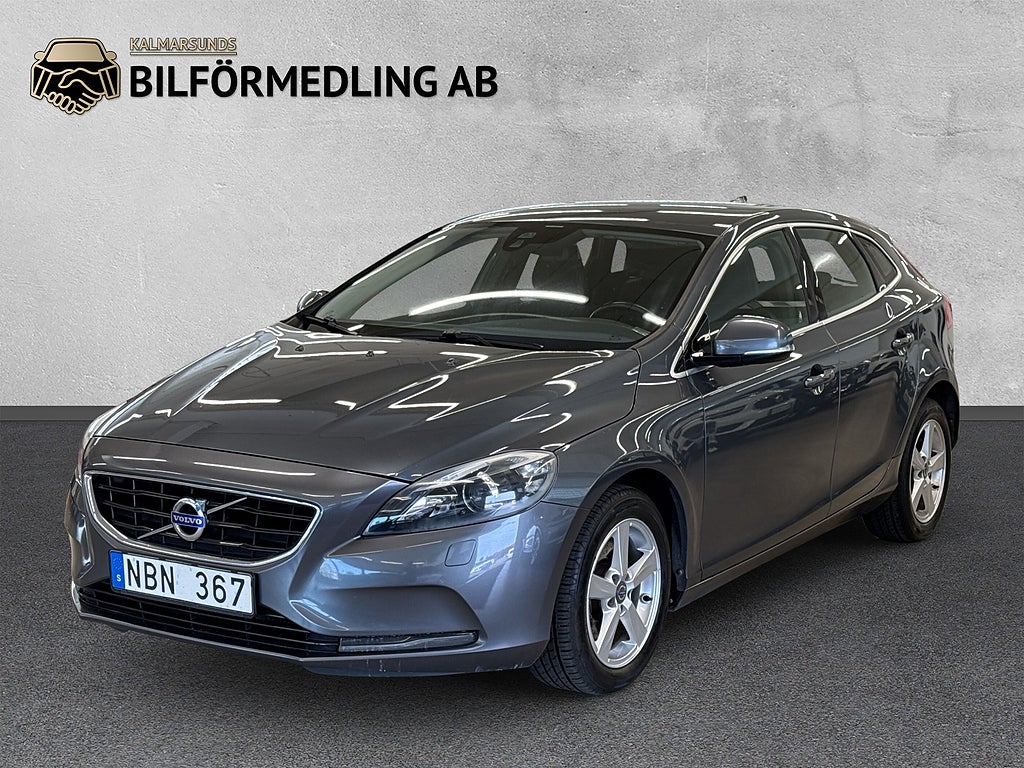 Volvo V40 T3 Momentum B-Kam PDC Nybes 0,54L/Mil 150hk Välservad