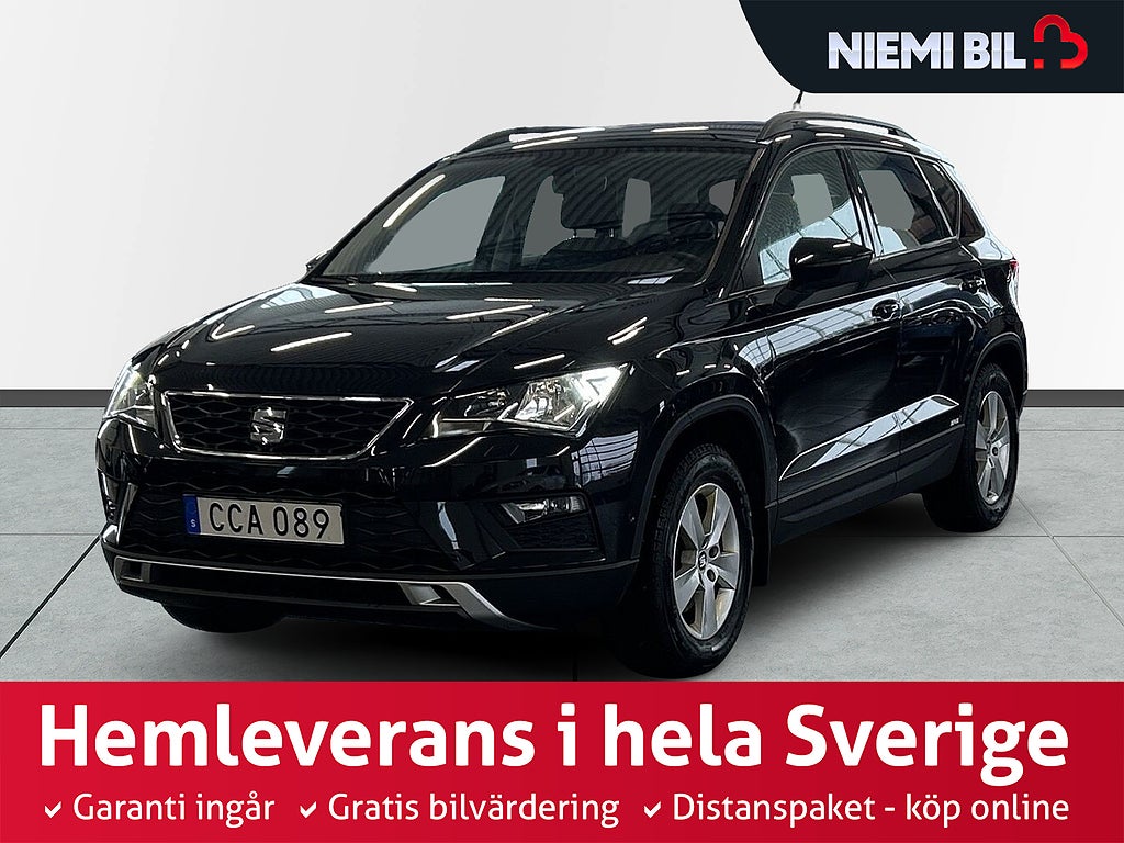 Seat Ateca 1.4 EcoTSI 4Drive S&V-hjul/Carplay/AdaptivFart