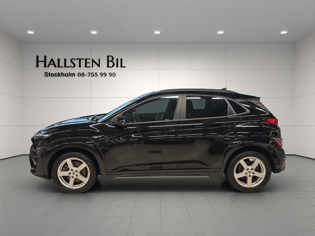 Hyundai Kona 1.6 T-GDI DCT N-Line HUD 198hk 2628Mil Svensksåld