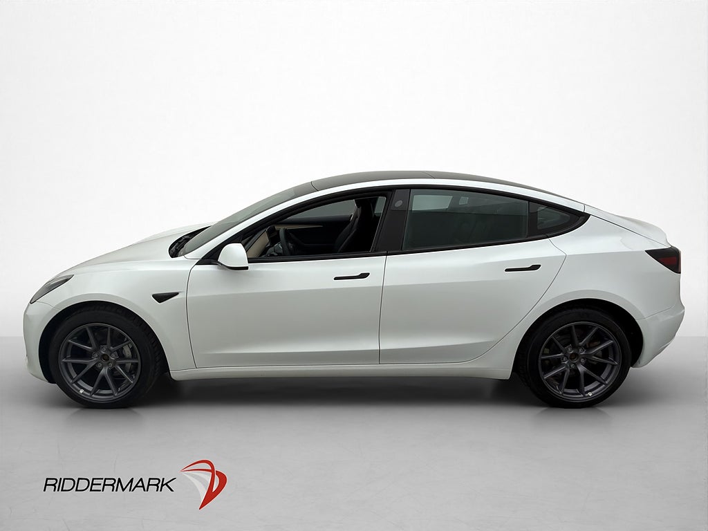 Tesla Model 3 Long Range AWD Pano Kamera Moms Skinn Navi AP